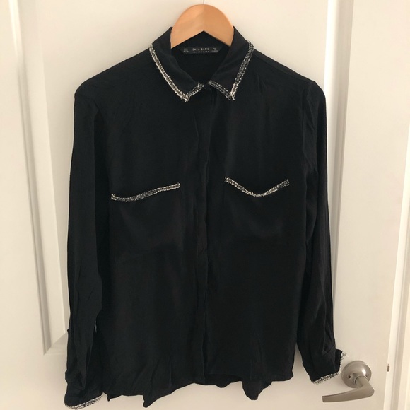 Zara Tops - ZARA black shirt Zara Tops - ZARA black shirt